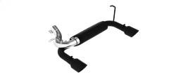 MBRP Exhaust - MBRP Exhaust S5528BLK Armor BLK Axle Back Exhaust System - Image 1