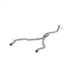 MBRP Exhaust - MBRP Exhaust S5901AL Armor Lite Cat Back Performance Exhaust System - Image 1