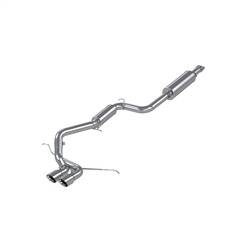 MBRP Exhaust - MBRP Exhaust S4200409 Armor Plus Cat Back Exhaust System - Image 1