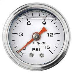 AutoMeter - AutoMeter 2175 Sport-Comp Mechanical Fuel Pressure Gauge - Image 1