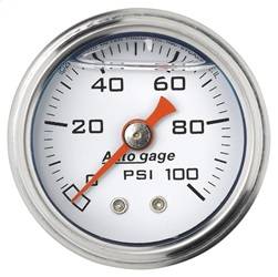 AutoMeter - AutoMeter 2177 Sport-Comp Mechanical Fuel Pressure Gauge - Image 1