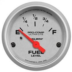 AutoMeter - AutoMeter 4316 Ultra-Lite Electric Fuel Level Gauge - Image 1