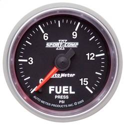 AutoMeter - AutoMeter 3661 Sport-Comp II Digital Fuel Pressure Gauge - Image 1