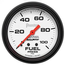 AutoMeter - AutoMeter 5812 Phantom Mechanical Fuel Pressure Gauge - Image 1