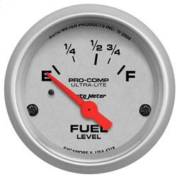 AutoMeter - AutoMeter 4318 Ultra-Lite Electric Fuel Level Gauge - Image 1