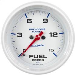 AutoMeter - AutoMeter 200848 Marine Fuel Pressure Gauge - Image 1