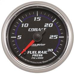 AutoMeter - AutoMeter 6186 Cobalt Fuel Rail Pressure Gauge - Image 1