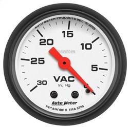 AutoMeter - AutoMeter 5784 Phantom Mechanical Vacuum Gauge - Image 1