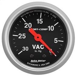 AutoMeter - AutoMeter 3384 Sport-Comp Mechanical Vacuum Gauge - Image 1