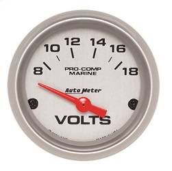 AutoMeter - AutoMeter 200756-33 Marine Electric Voltmeter Gauge - Image 1