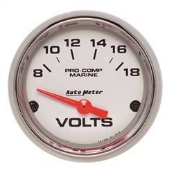 AutoMeter - AutoMeter 200756-35 Marine Electric Voltmeter Gauge - Image 1