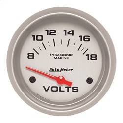 AutoMeter - AutoMeter 200757-33 Marine Electric Voltmeter Gauge - Image 1