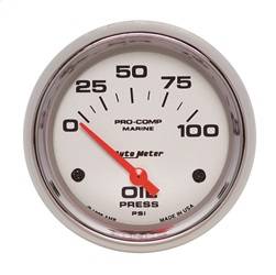 AutoMeter - AutoMeter 200759-35 Marine Electric Oil Pressure Gauge - Image 1