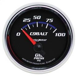 AutoMeter - AutoMeter 6127 Cobalt Electric Oil Pressure Gauge - Image 1