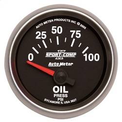 AutoMeter - AutoMeter 3627 Sport-Comp II Electric Oil Pressure Gauge - Image 1