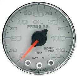 AutoMeter - AutoMeter P325218 Spek-Pro Electric Oil Pressure Gauge - Image 1