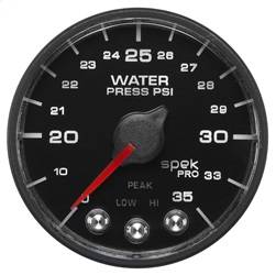 AutoMeter - AutoMeter P543328-N1 Spek-Pro NASCAR Water Pressure Gauge - Image 1