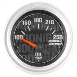 AutoMeter - AutoMeter 4347-09000 Hoonigan Electric Oil Temperature Gauge - Image 1