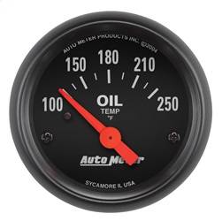 AutoMeter - AutoMeter 2638 Z-Series Electric Oil Temperature Gauge - Image 1