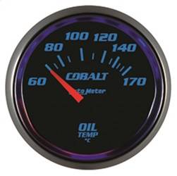 AutoMeter - AutoMeter 6148-M Cobalt Electric Oil Temperature Gauge - Image 1