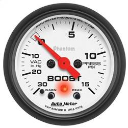 AutoMeter - AutoMeter 5776 Phantom Electric Boost/Vacuum Gauge - Image 1