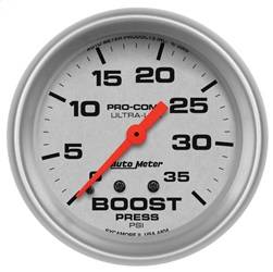 AutoMeter - AutoMeter 4404 Ultra-Lite Mechanical Boost Gauge - Image 1