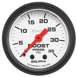 AutoMeter - AutoMeter 5704 Phantom Mechanical Boost Gauge - Image 1