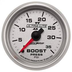 AutoMeter - AutoMeter 4904 Ultra-Lite II Mechanical Boost Gauge - Image 1