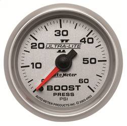 AutoMeter - AutoMeter 4905 Ultra-Lite II Mechanical Boost Gauge - Image 1