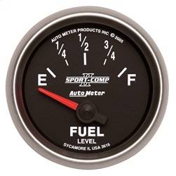 AutoMeter - AutoMeter 3616 Sport-Comp II Electric Fuel Level Gauge - Image 1