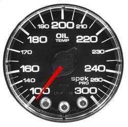 AutoMeter - AutoMeter P322318 Spek-Pro Electric Oil Temperature Gauge - Image 1