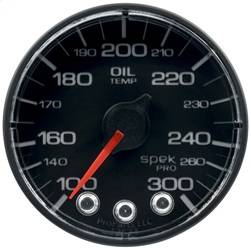 AutoMeter - AutoMeter P322324 Spek-Pro Electric Oil Temperature Gauge - Image 1