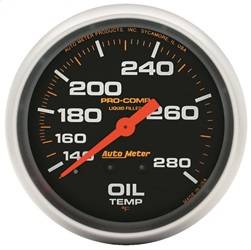 AutoMeter - AutoMeter 5441 Pro-Comp Liquid-Filled Mechanical Oil Temperature Gauge - Image 1