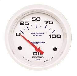 AutoMeter - AutoMeter 200759 Marine Electric Oil Pressure Gauge - Image 1