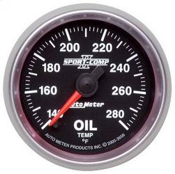 AutoMeter - AutoMeter 3656 Sport-Comp II Digital Oil Temperature Gauge - Image 1