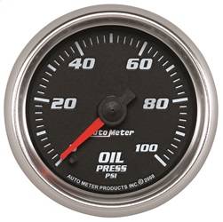 AutoMeter - AutoMeter 19652 Pro-Cycle Oil Pressure Gauge - Image 1