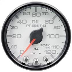 AutoMeter - AutoMeter P32512 Spek-Pro Electric Oil Pressure Gauge - Image 1