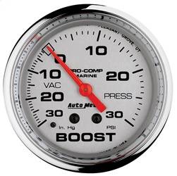 AutoMeter - AutoMeter 200775-35 Marine Mechanical Vacuum/Boost Gauge - Image 1