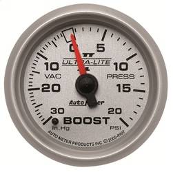 AutoMeter - AutoMeter 4907 Ultra-Lite II Mechanical Boost/Vacuum Gauge - Image 1