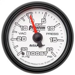 AutoMeter - AutoMeter 7507 Phantom II Mechanical Boost/Vacuum Gauge - Image 1