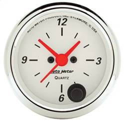 AutoMeter - AutoMeter 1385 Arctic White Clock - Image 1