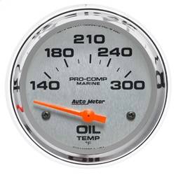 AutoMeter - AutoMeter 200765-35 Marine Electric Oil Temperature Gauge - Image 1