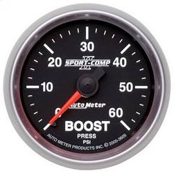 AutoMeter - AutoMeter 3605 Sport-Comp II Mechanical Boost Gauge - Image 1