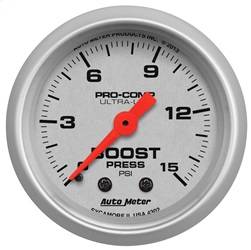 AutoMeter - AutoMeter 4302 Ultra-Lite Mechanical Boost Gauge - Image 1