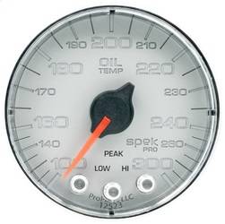 AutoMeter - AutoMeter P322218 Spek-Pro Electric Oil Temperature Gauge - Image 1