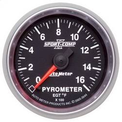 AutoMeter - AutoMeter 3644 Sport-Comp II Digital Pyrometer Gauge Kit - Image 1