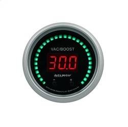 AutoMeter - AutoMeter 6758-SC Sport-Comp Elite Digital Two Channel Vacuum/Boost Gauge - Image 1