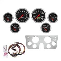 AutoMeter - AutoMeter 7045-SC Sport-Comp 6 Gauge Set RPM/MPH/OilP/Water/Volt/Fuel - Image 1