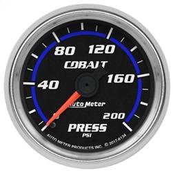 AutoMeter - AutoMeter 6134 Cobalt Mechanical Pressure Gauge - Image 1