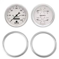 AutoMeter - AutoMeter 7039-08 Old Tyme White Direct Fit Gauge Kit - Image 1